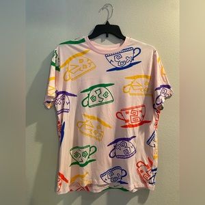 NEW Disney Parks Alice In Wonderland Mad Tea Party Tea Cup T-Shirt